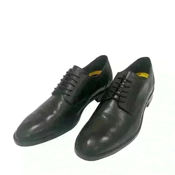 Cole Haan mens Hawthorne Plain Oxford Black Leather Size 11 M - Picture 5 of 11